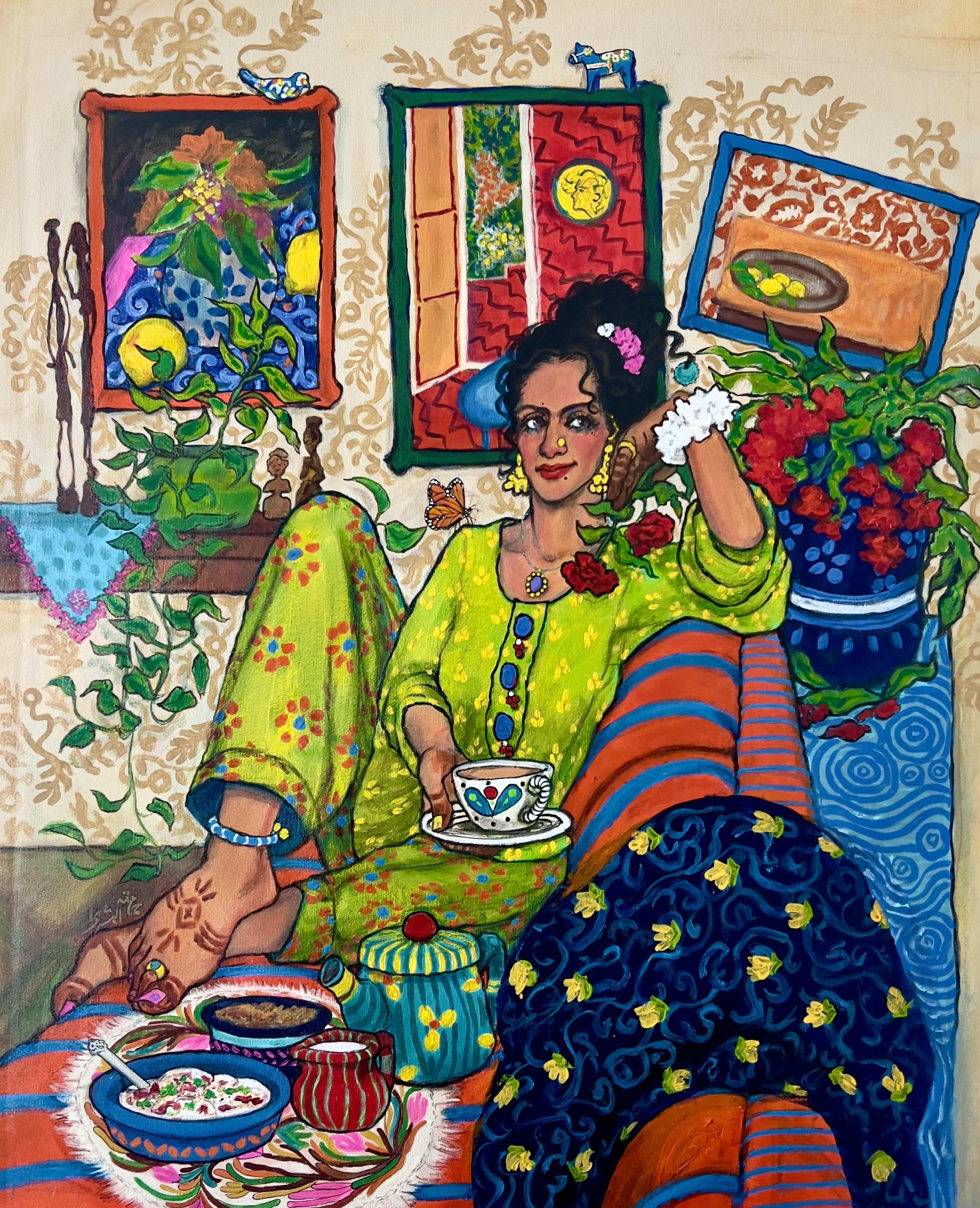 Bold, Unapologetic And Unbound: The Women Of Hamama Tul Bushra’s Canvas